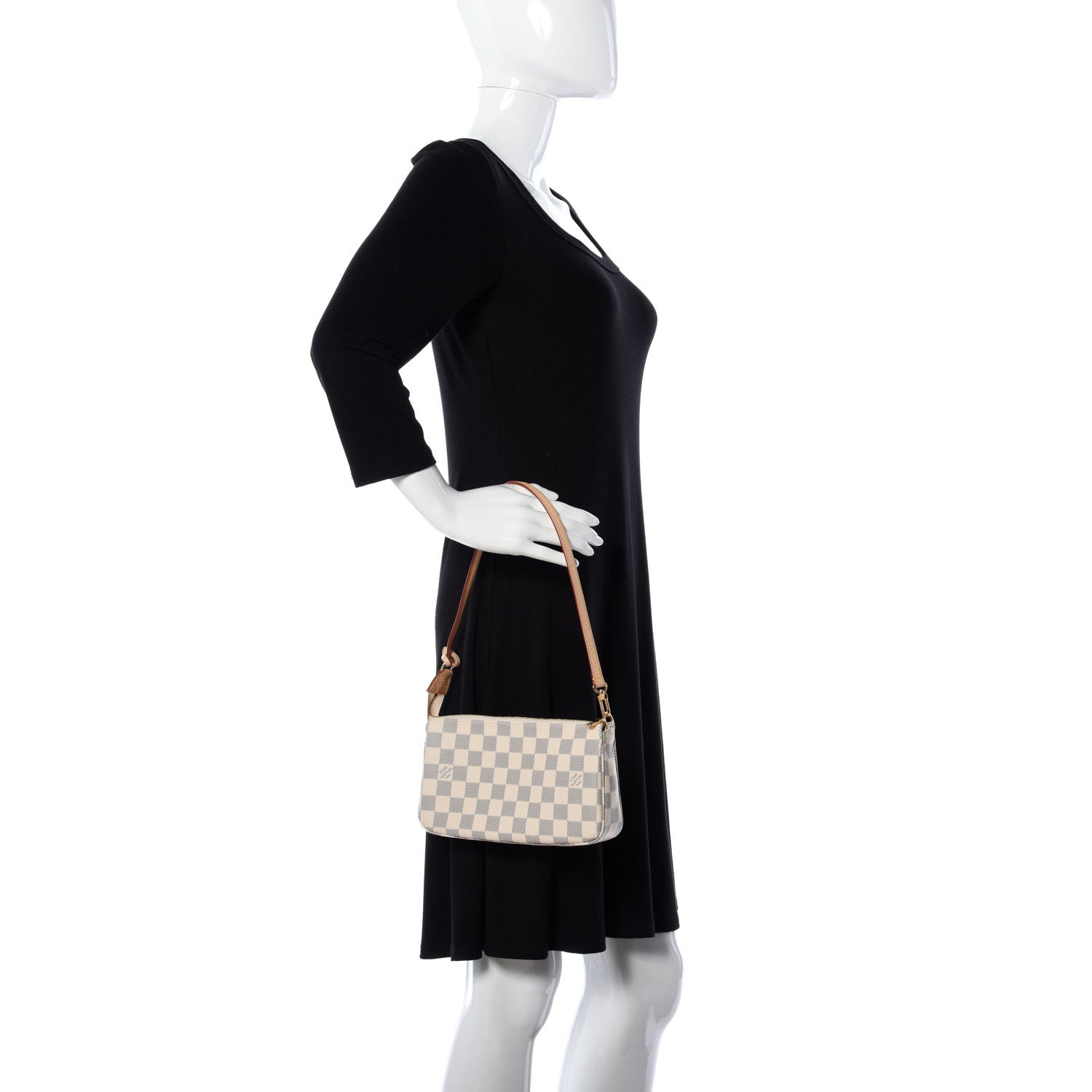Louis Vuitton Damier Azur Pochette Accessories NM 2 of 10