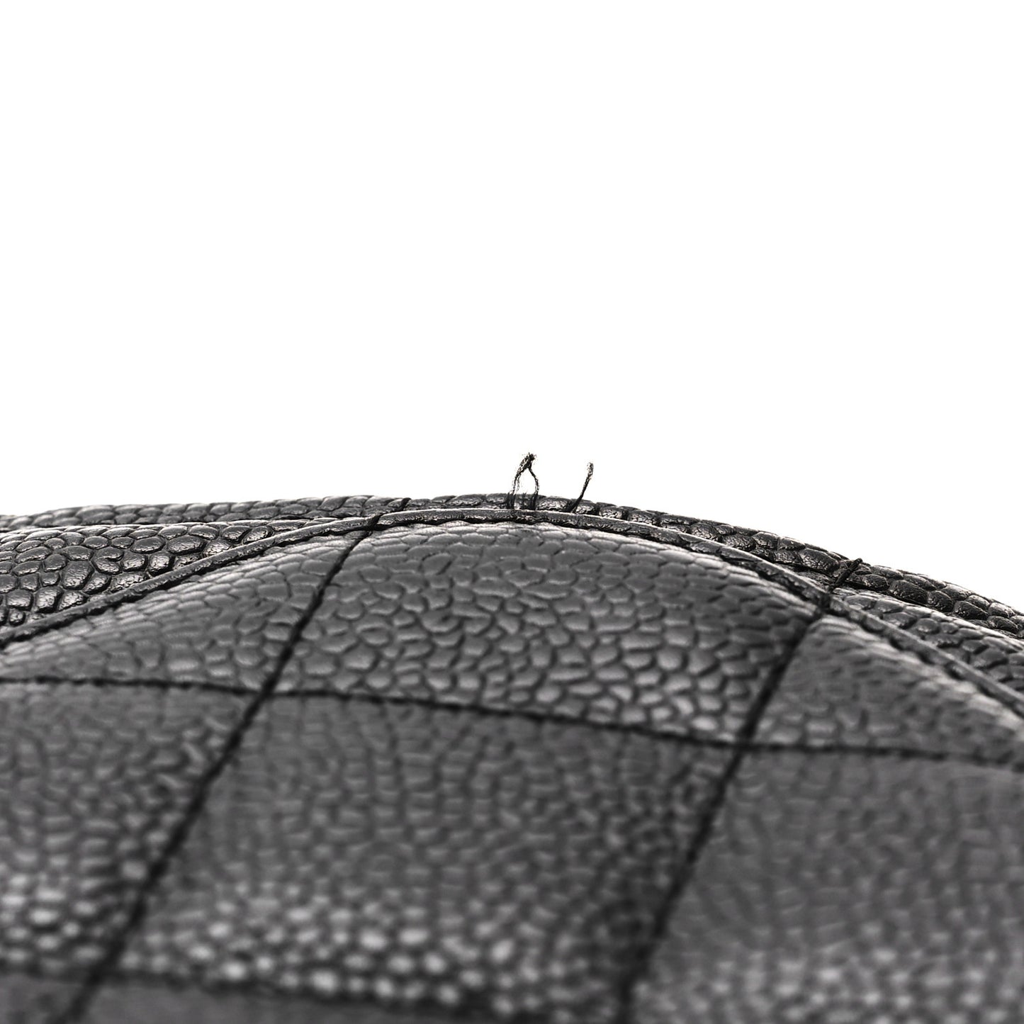 Caviar Quilted Petit Shopping Tote PST Black