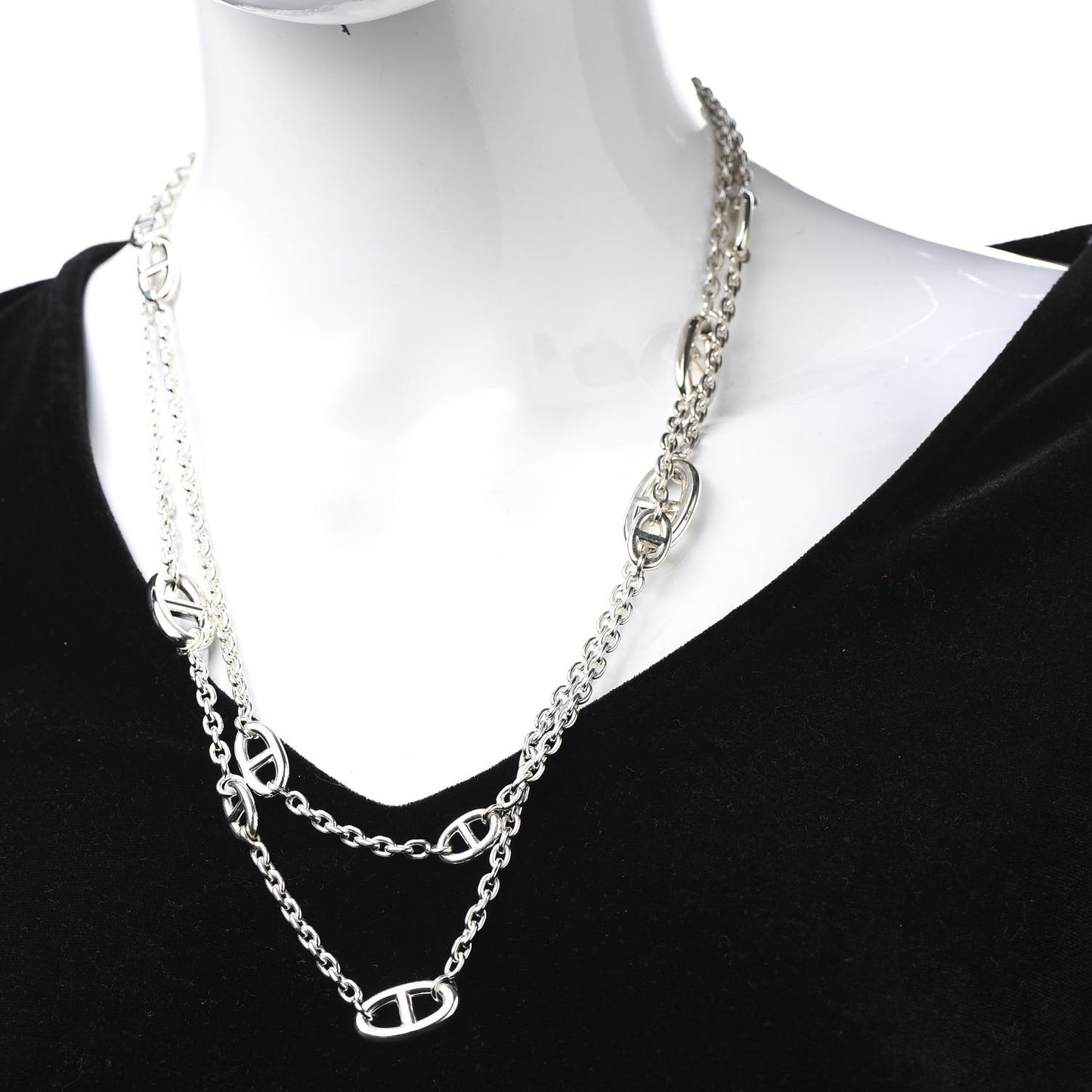 Sterling Silver Farandole Necklace 80