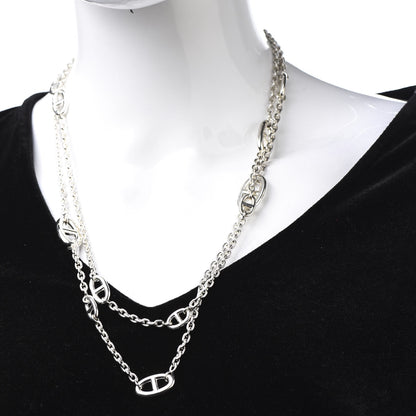 Hermes Sterling Silver Farandole Necklace 80 2 of 5