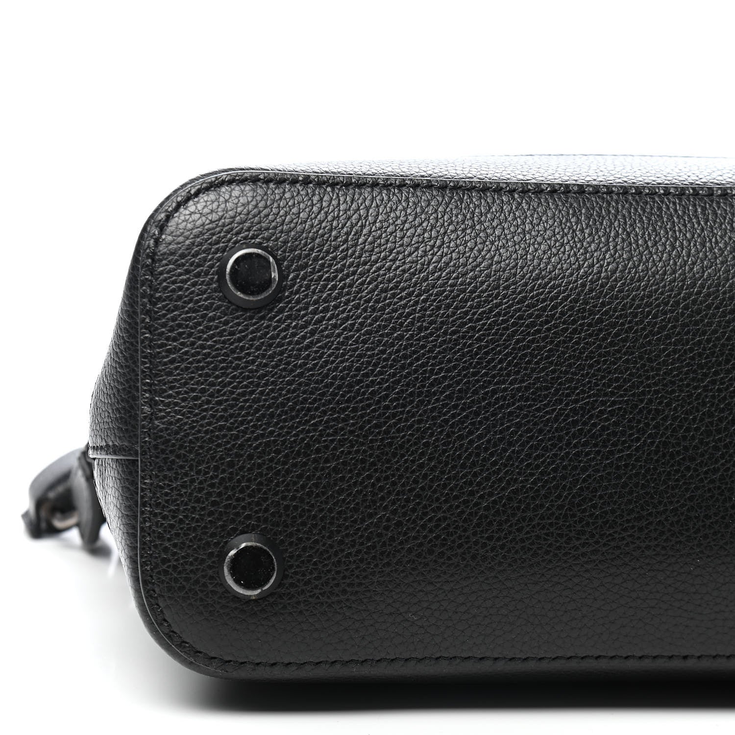 Balenciaga Supple Calfskin Rivet Small Ville Top Handle Bag Black 6 of 8