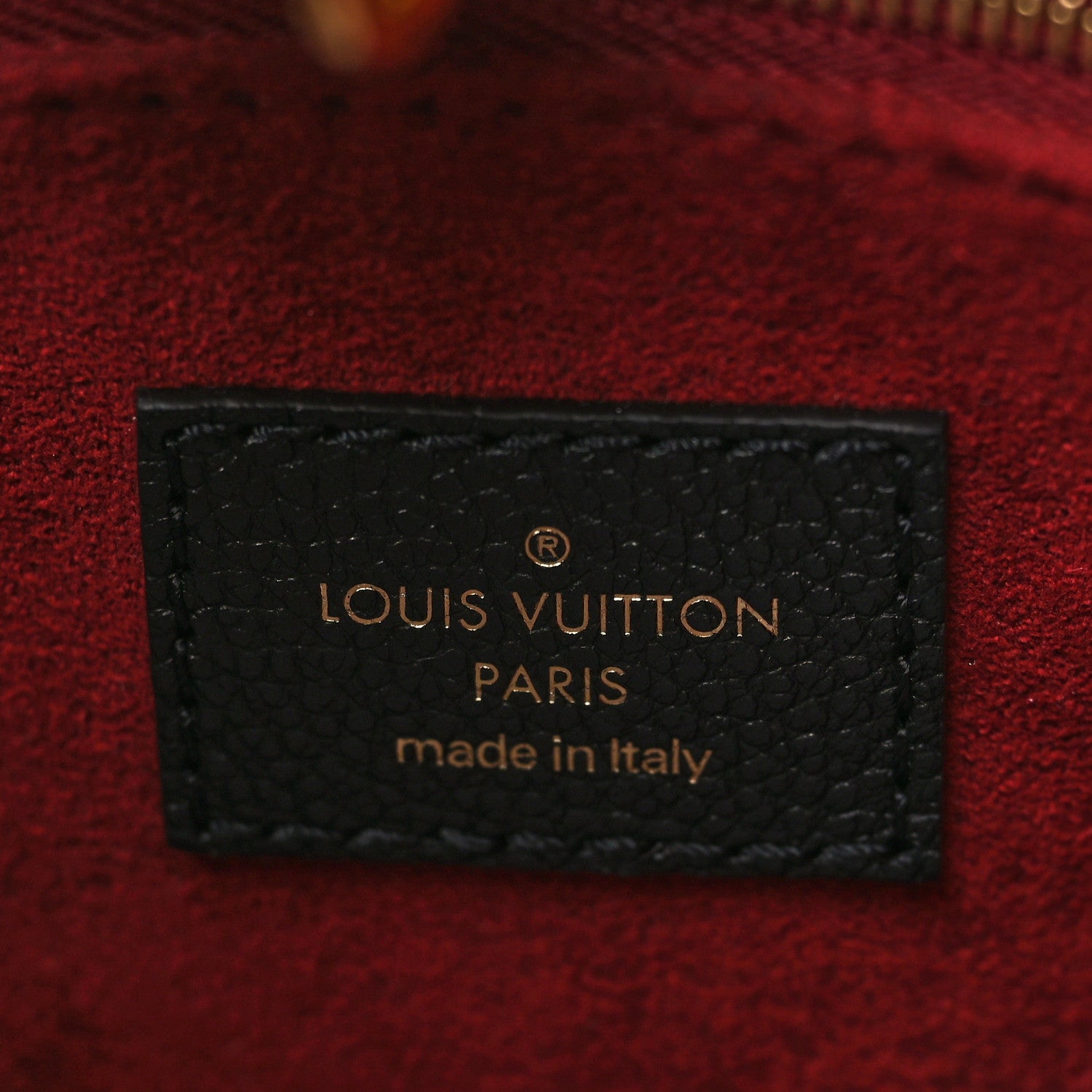 Louis Vuitton Empreinte Monogram Giant Onthego PM Black Beige 6 of 9