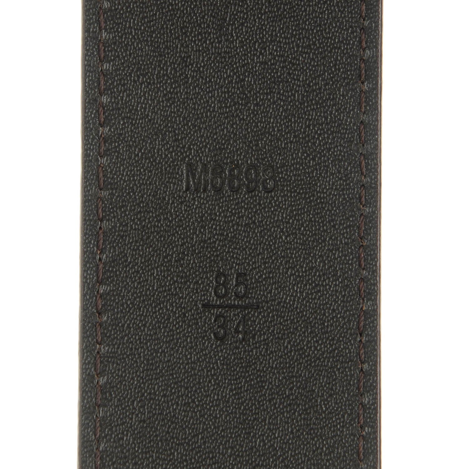 Louis Vuitton Taiga 35mm LV Initiales Belt 85 34 Glacier 4 of 8