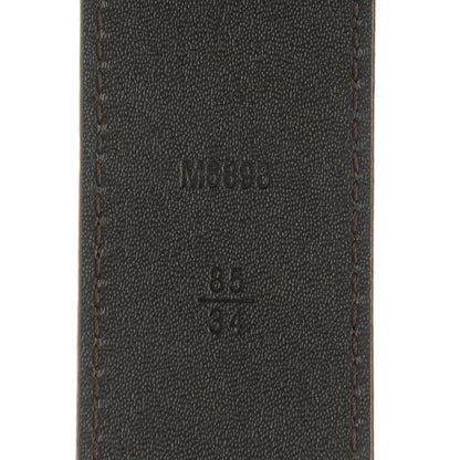 Louis Vuitton Taiga 35mm LV Initiales Belt 85 34 Glacier 4 of 8