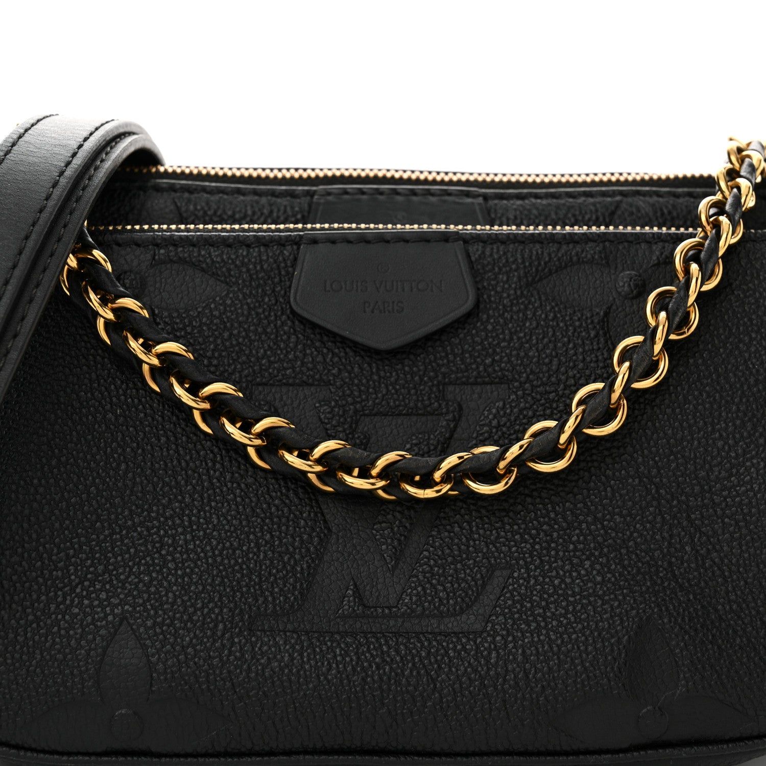 Louis Vuitton Empreinte Monogram Giant Multi Pochette Accessories Black 9 of 14