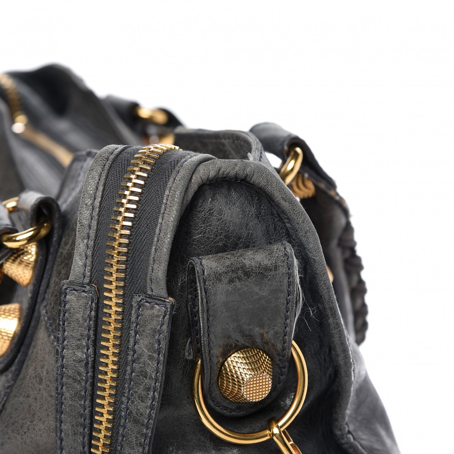 Balenciaga Agneau Giant 21 Gold Hardware City Anthracite 10 of 16