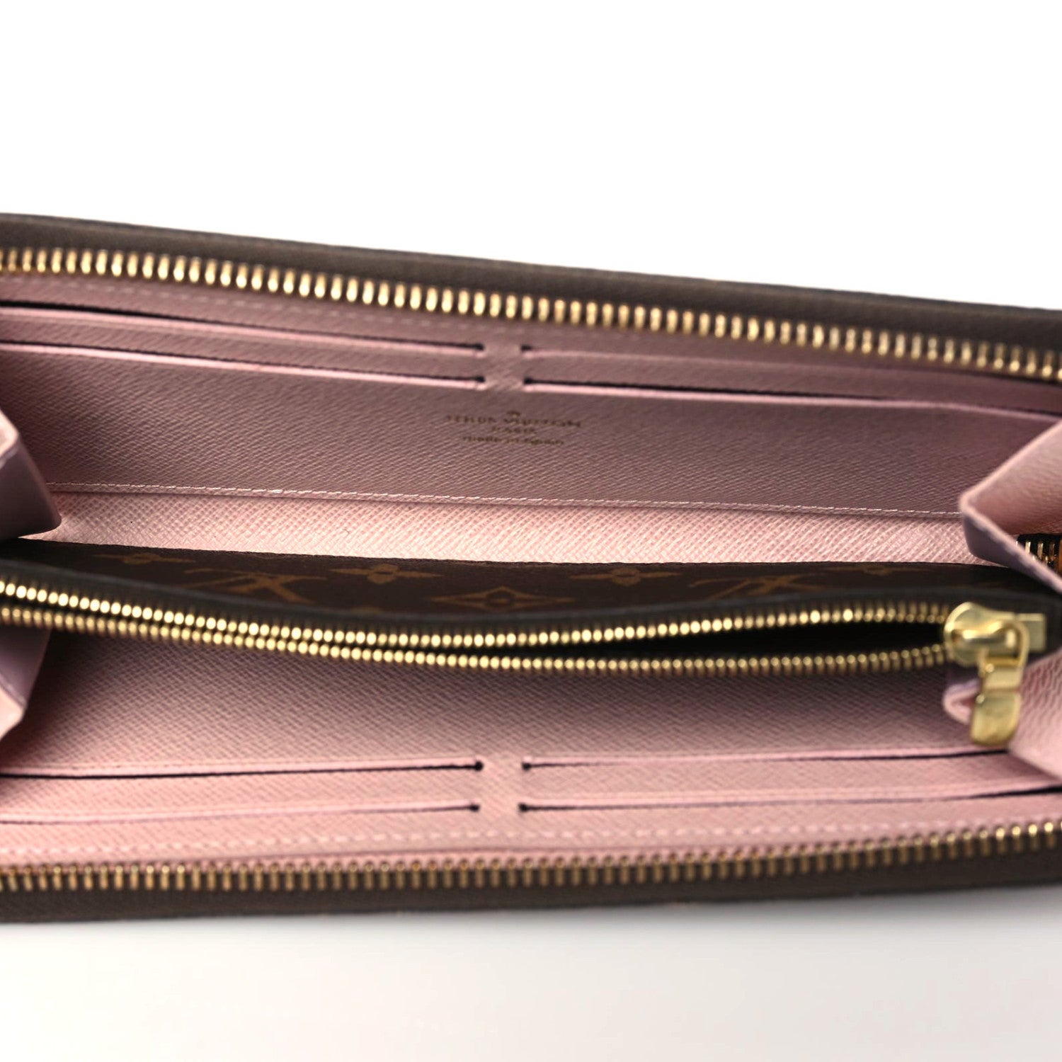 Louis Vuitton Monogram Clemence Wallet Rose Ballerine 5 of 7