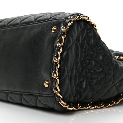 Chanel Calfskin Quilted Large Chain Me Hobo Black 9 of 9