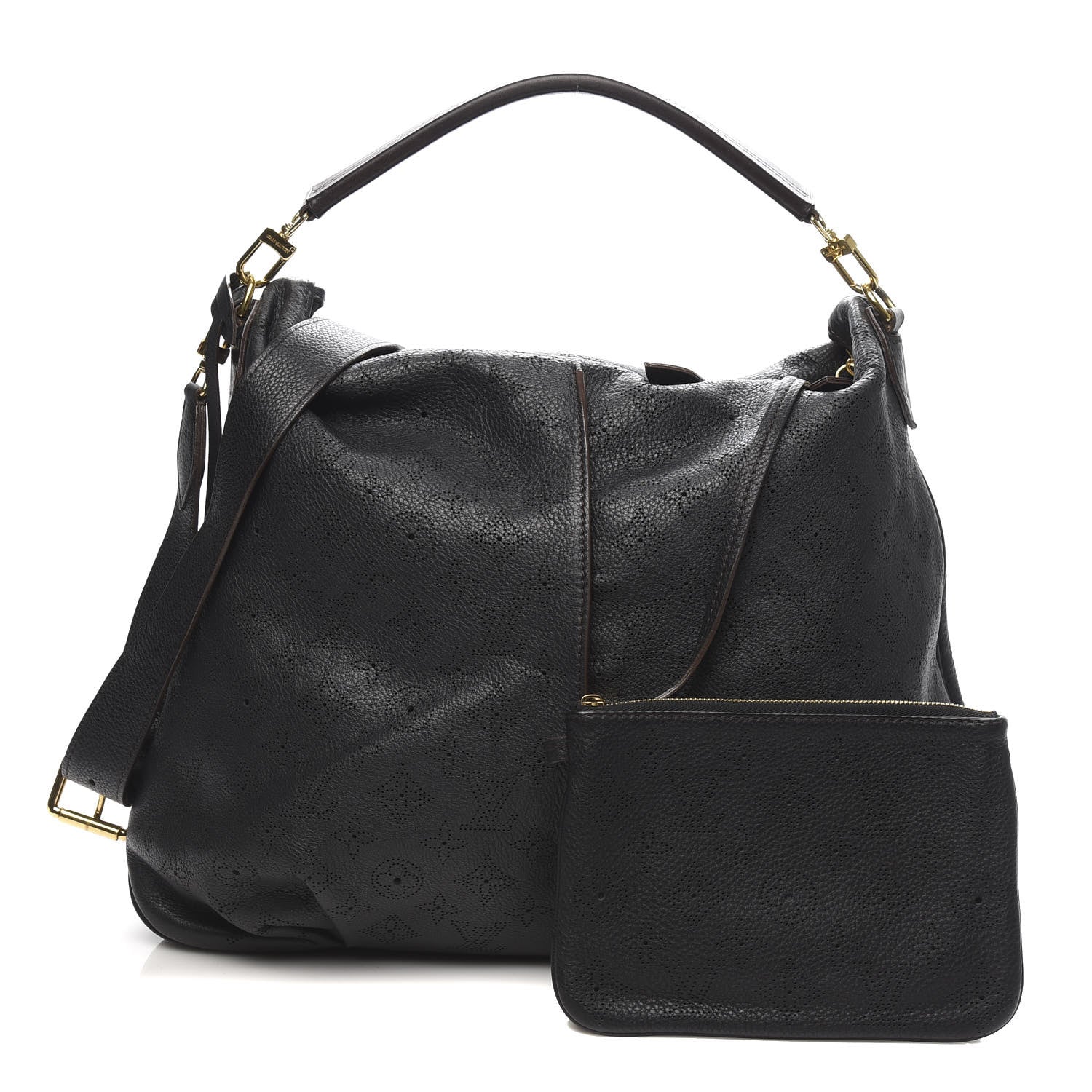 Louis Vuitton Mahina Selene MM Black 1 of 10