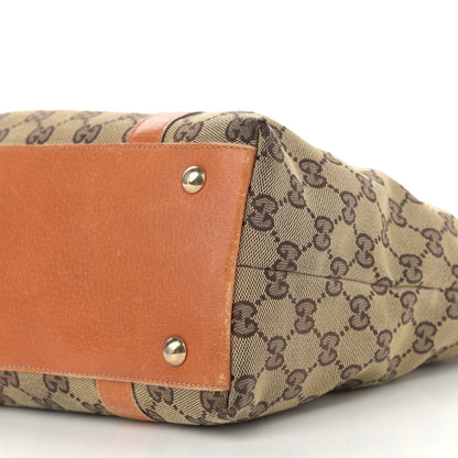 Gucci Monogram Medium Abbey Tote Tan 9 of 13