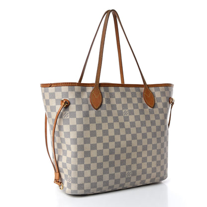 Louis Vuitton Damier Azur Neverfull MM 3 of 27