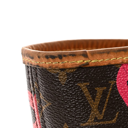 Louis Vuitton Monogram Bay Neverfull MM Rose Ballerine Poppy 12 of 14