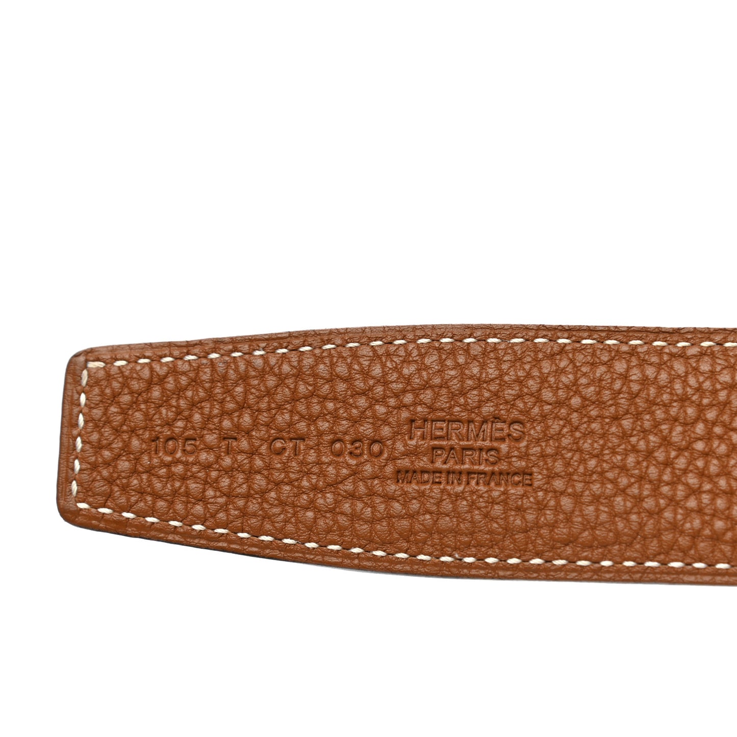 Box Togo 32mm Guilloche H Belt 105 Black Gold