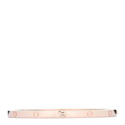 Cartier 18K Pink Gold Small LOVE Bracelet 16 3 of 5