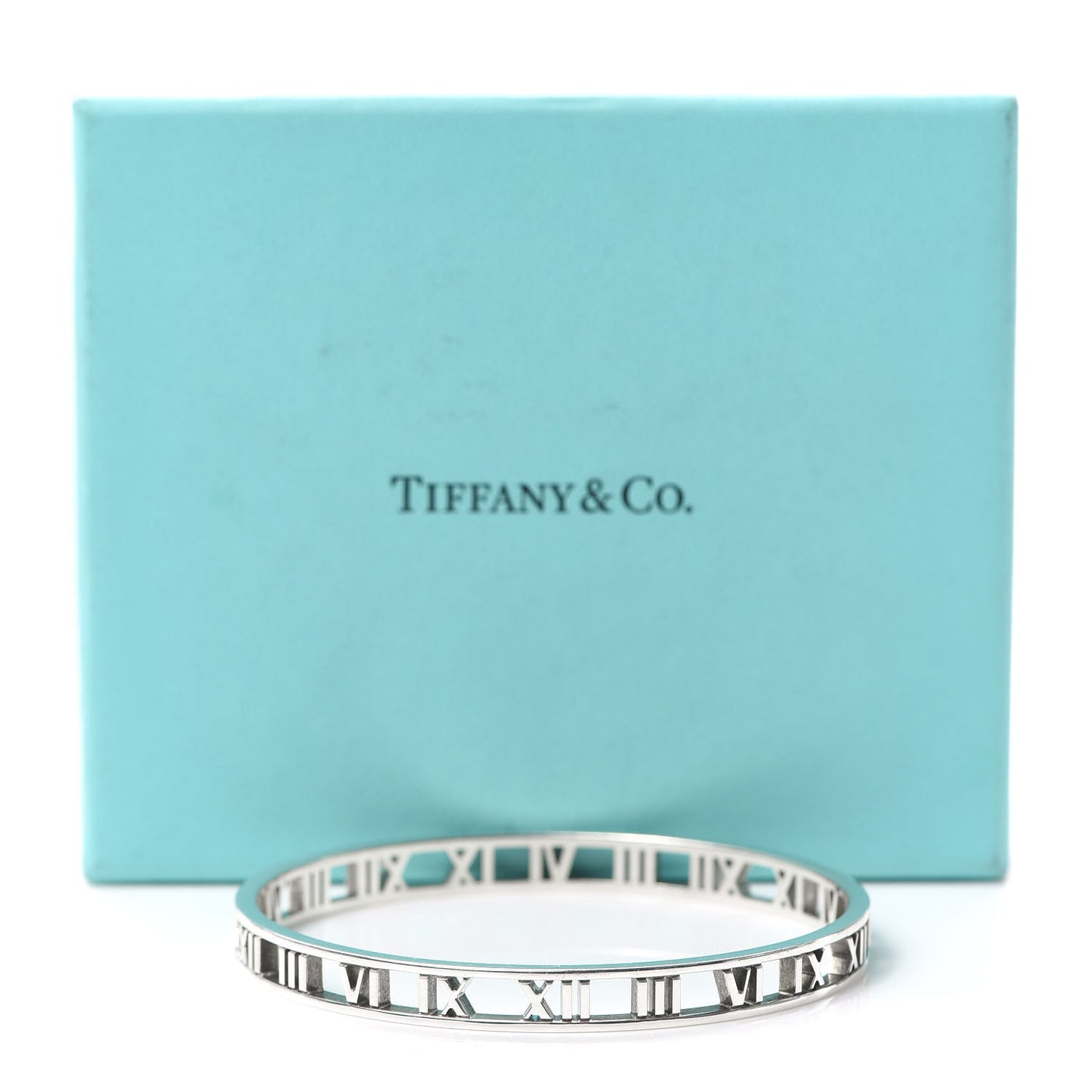 Sterling Silver Narrow Atlas Open Bangle Bracelet