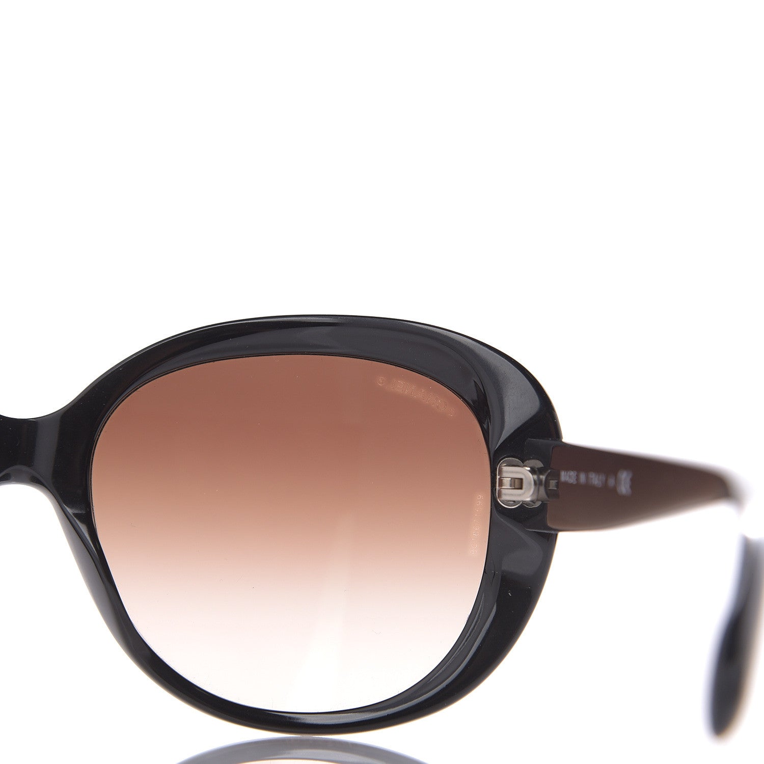Chanel Signature Oval Sunglasses 5312 Black 7 of 9