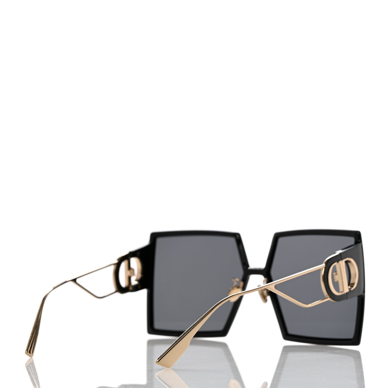 Christian Dior Square 30 Montaigne Sunglasses Black 4 of 7