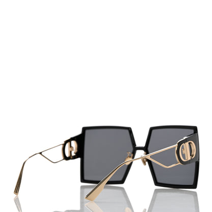 Christian Dior Square 30 Montaigne Sunglasses Black 4 of 7