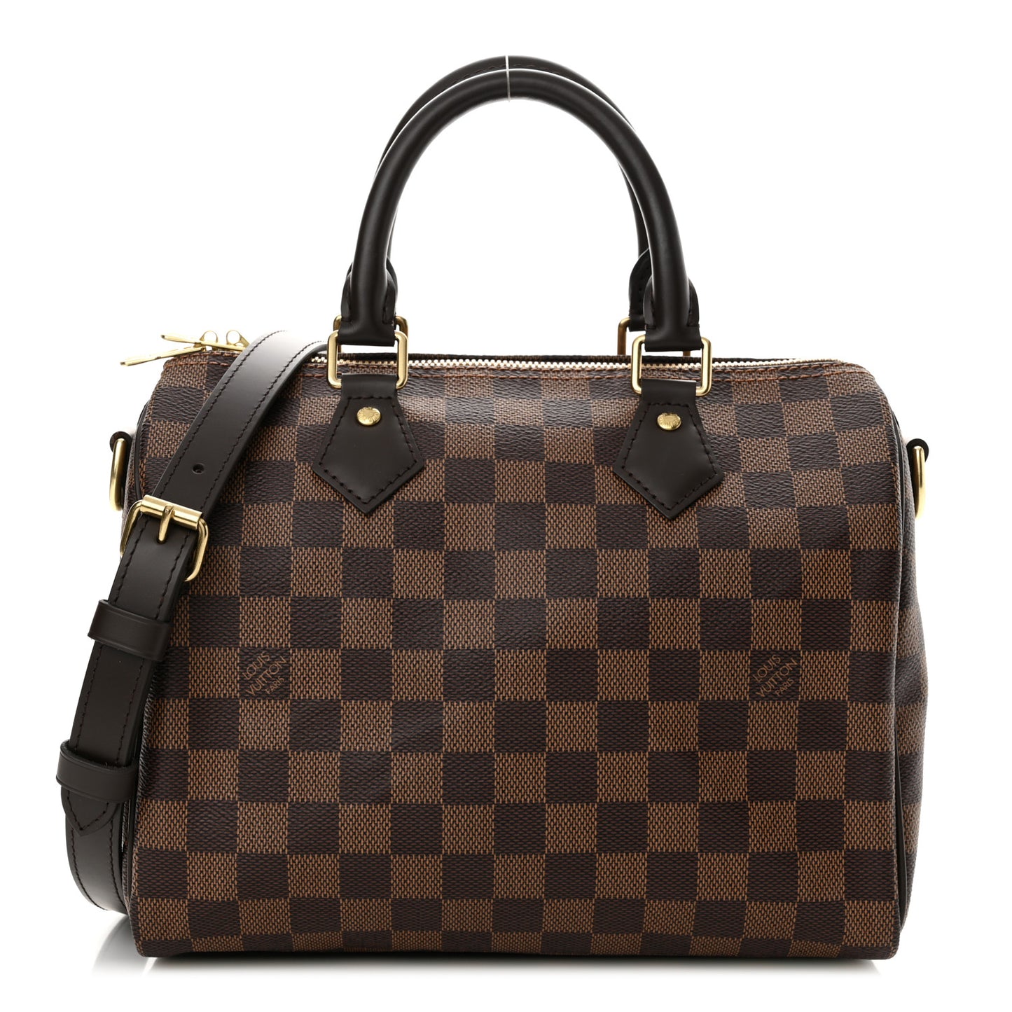 Damier Ebene Speedy Bandouliere 25