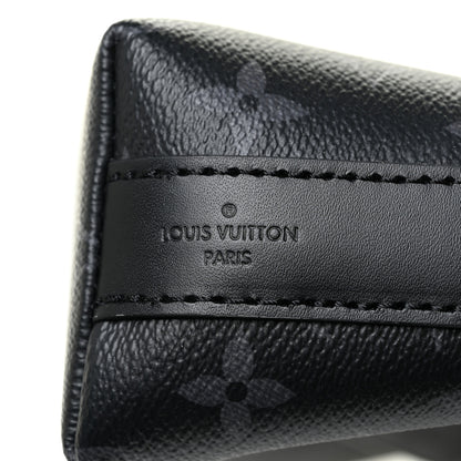 Louis Vuitton Monogram Eclipse District PM Black 14 of 15