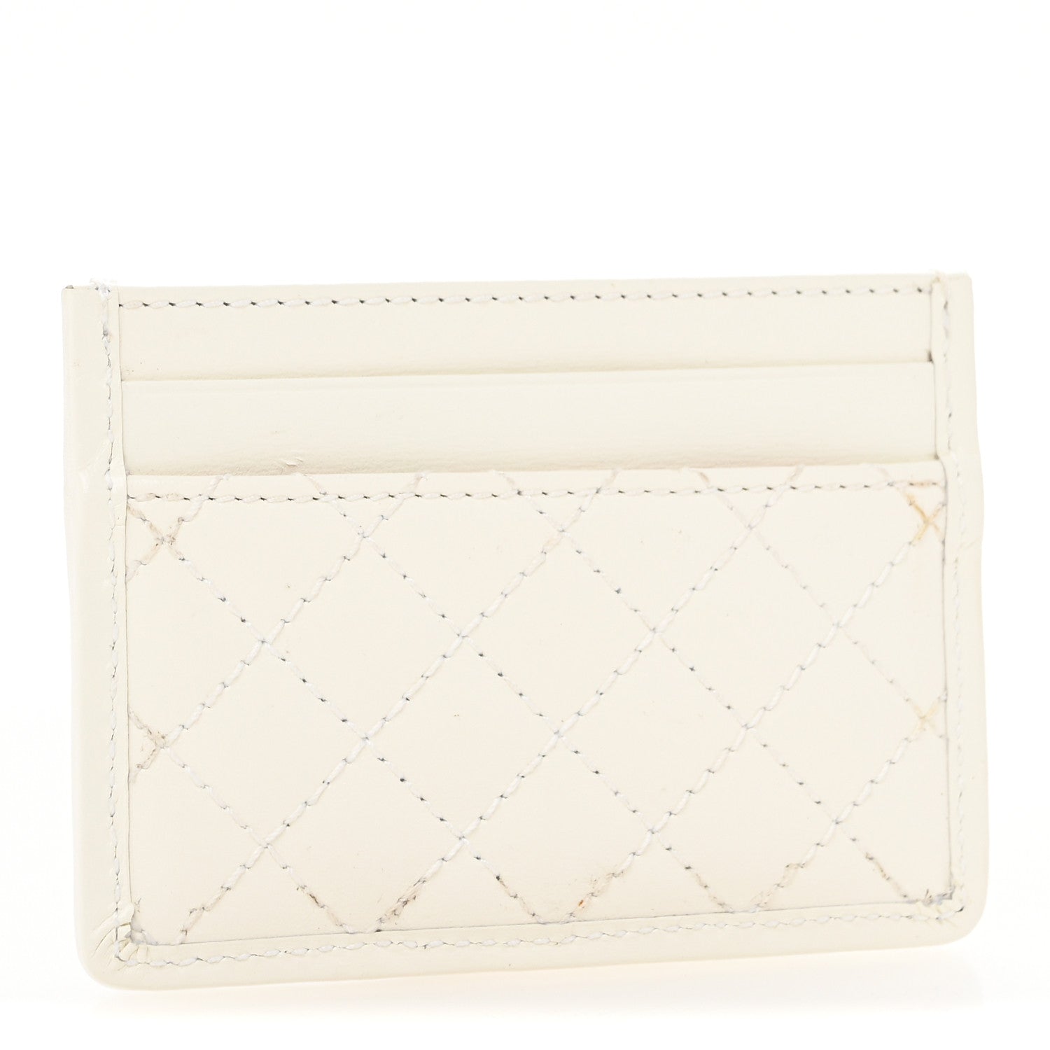 Gucci Calfskin Web Stitched Ophidia Card Holder Off White 3 of 8