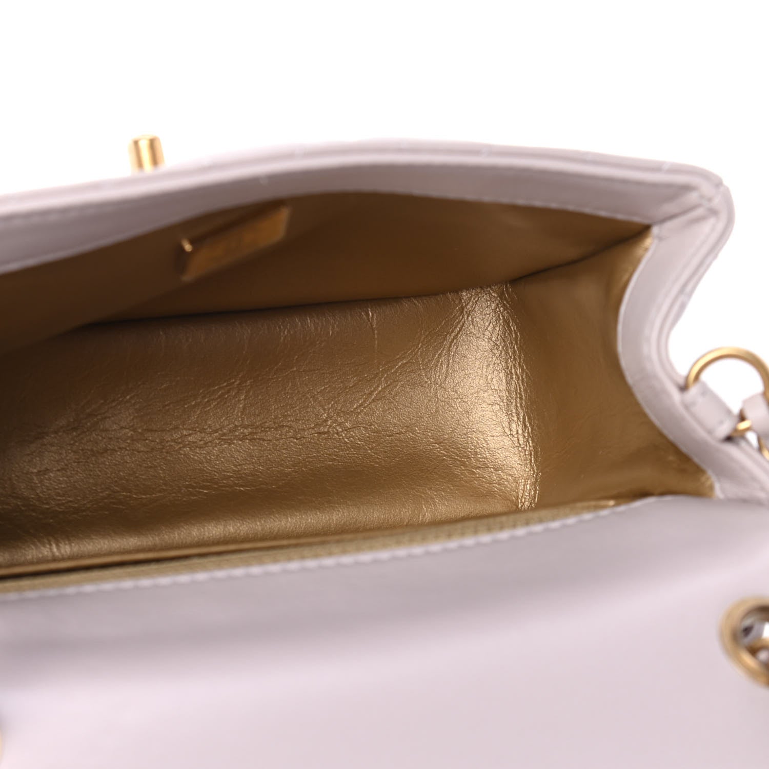Chanel Lambskin Quilted Mini Pearl Crush Flap Light Purple 4 of 4