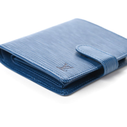 Louis Vuitton Epi Porte-Billets Compact Wallet Myrtille 7 of 11
