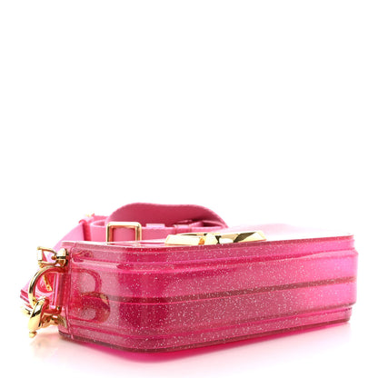 Marc Jacobs Jelly Glitter Small Snapshot Camera Bag Pink 5 of 14