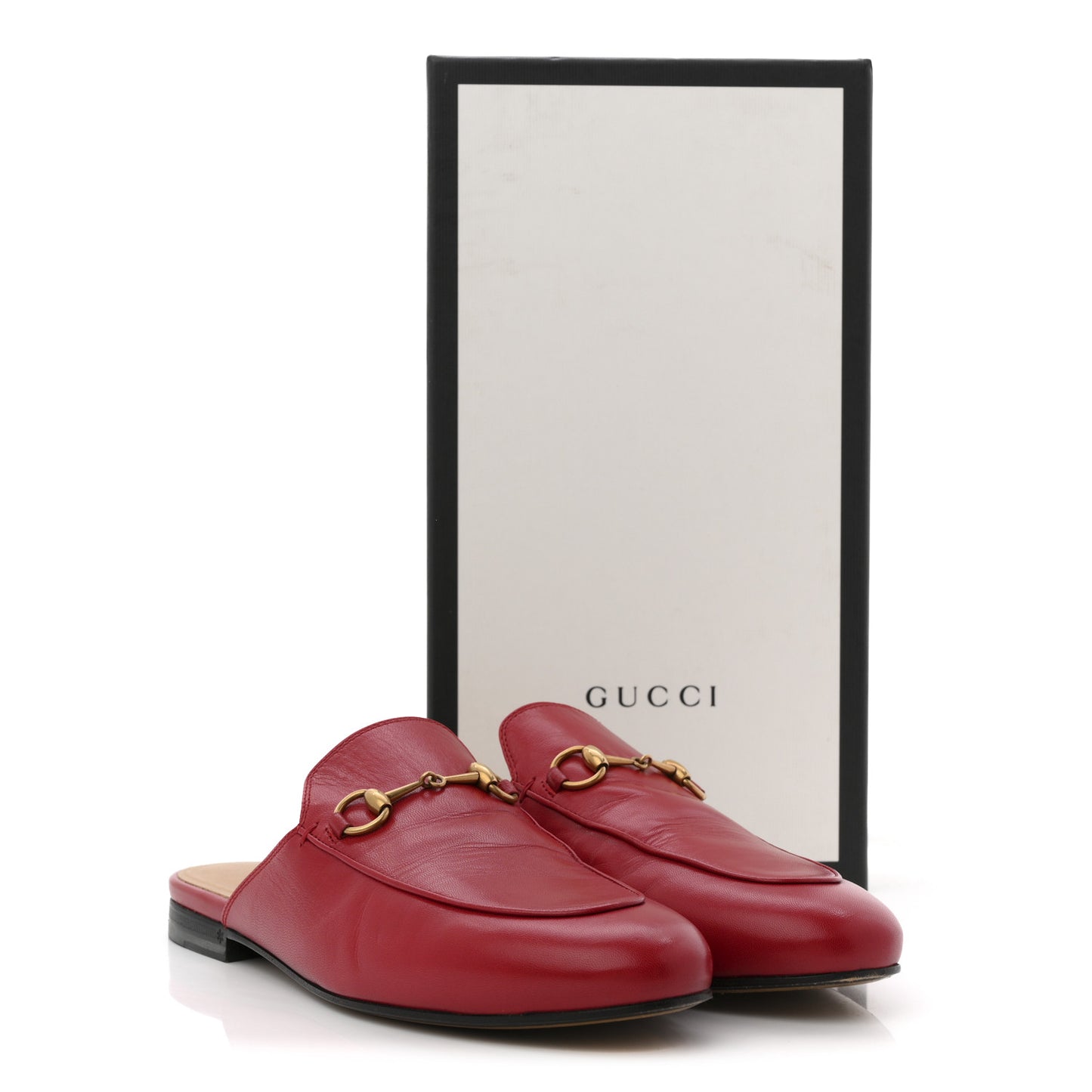 Malaga Kid Womens Princetown Slippers 39 Hibiscus Red