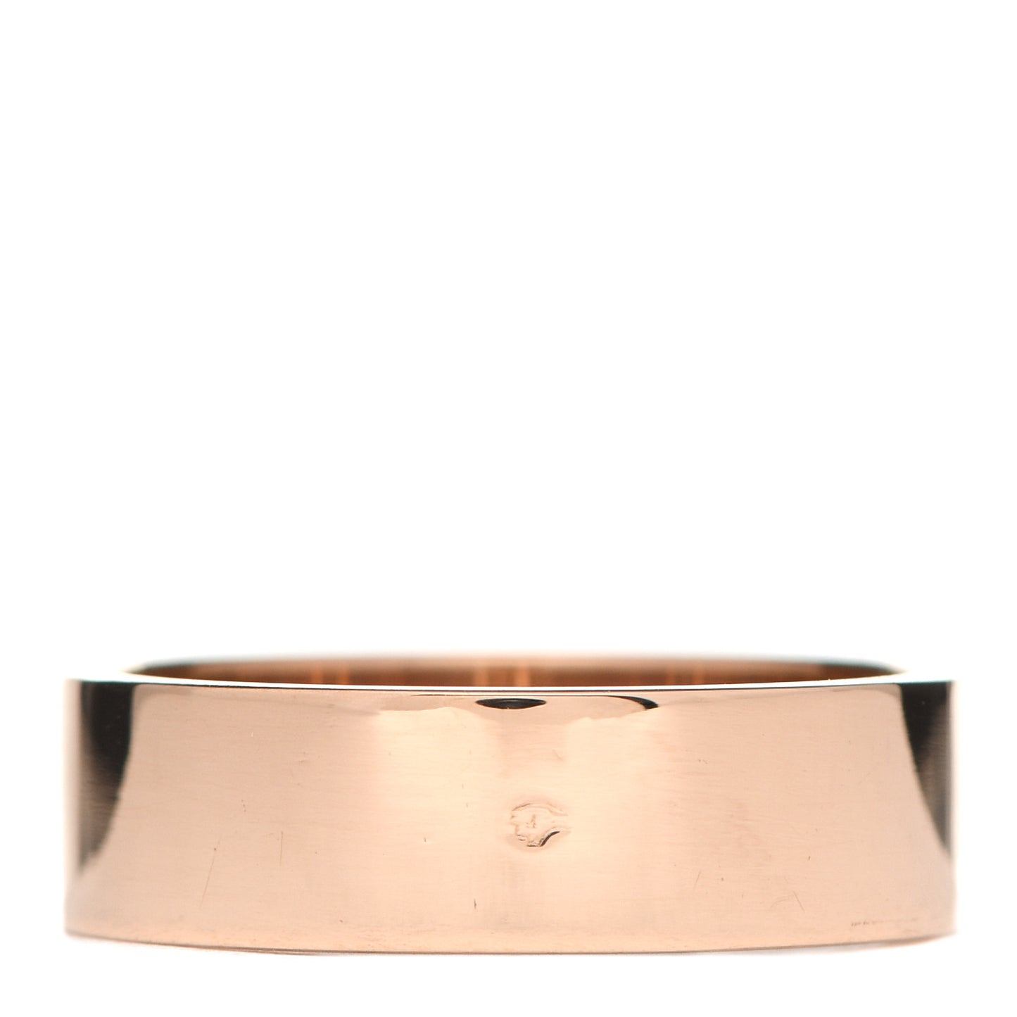 18K Rose Gold Diamond PM H D'Ancre Ring 53 6.25