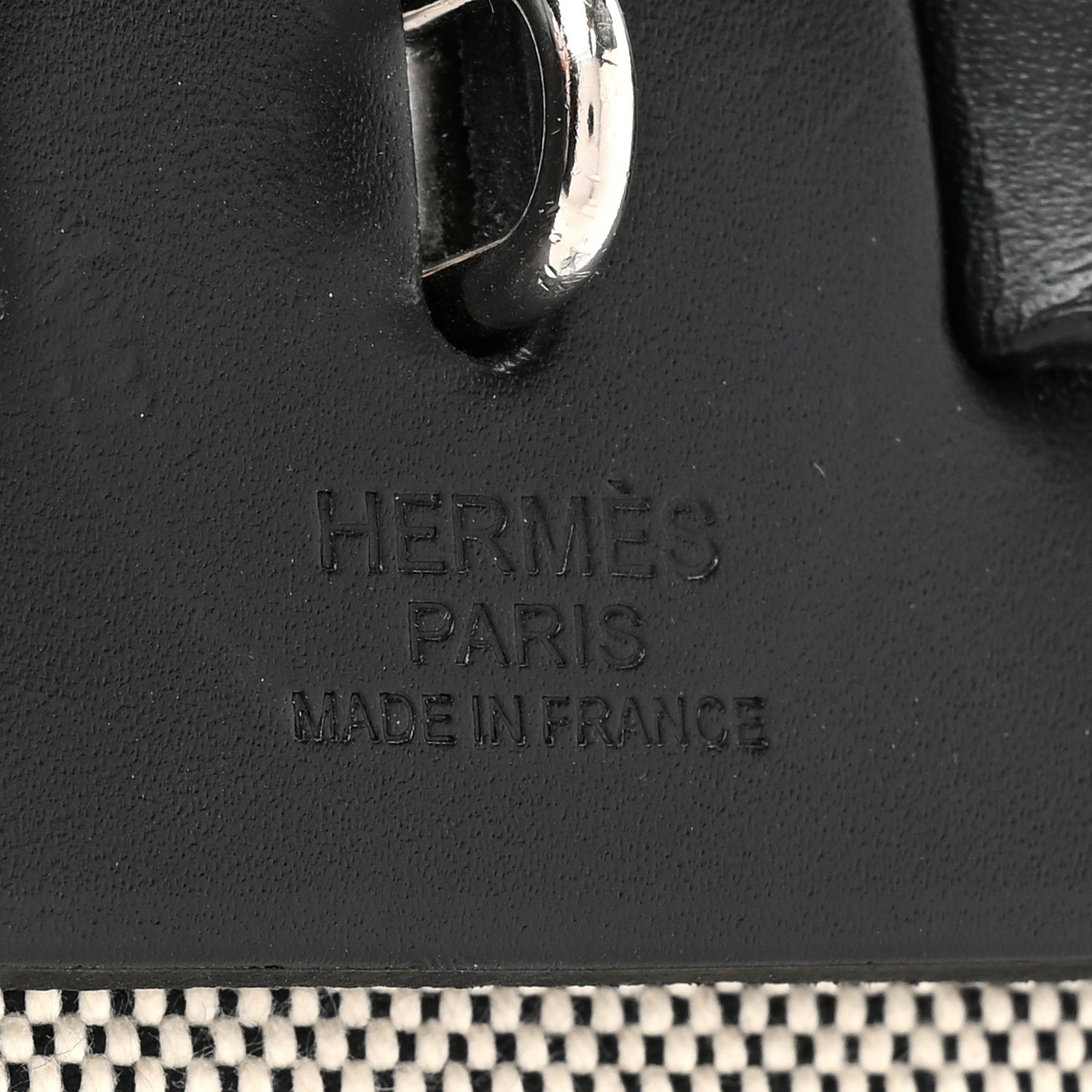 Toile H Berline Vache Hunter Herbag Zip PM 31 Black Ecru