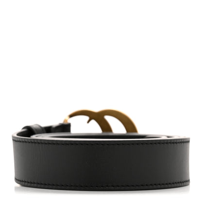 Gucci Calfskin Double G 30mm Belt 100 40 Black 2 of 7