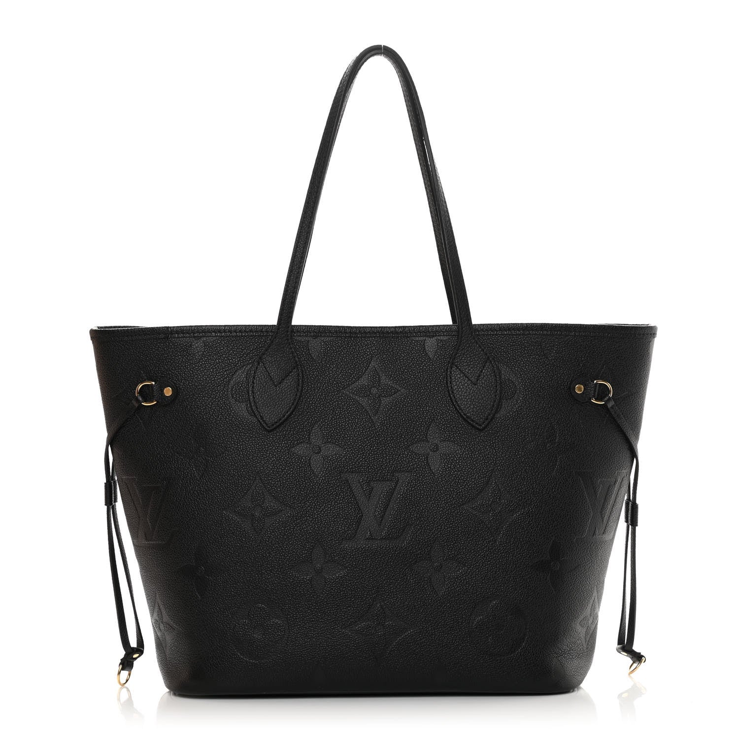 Louis Vuitton Empreinte Monogram Giant Neverfull MM Black 1 of 11