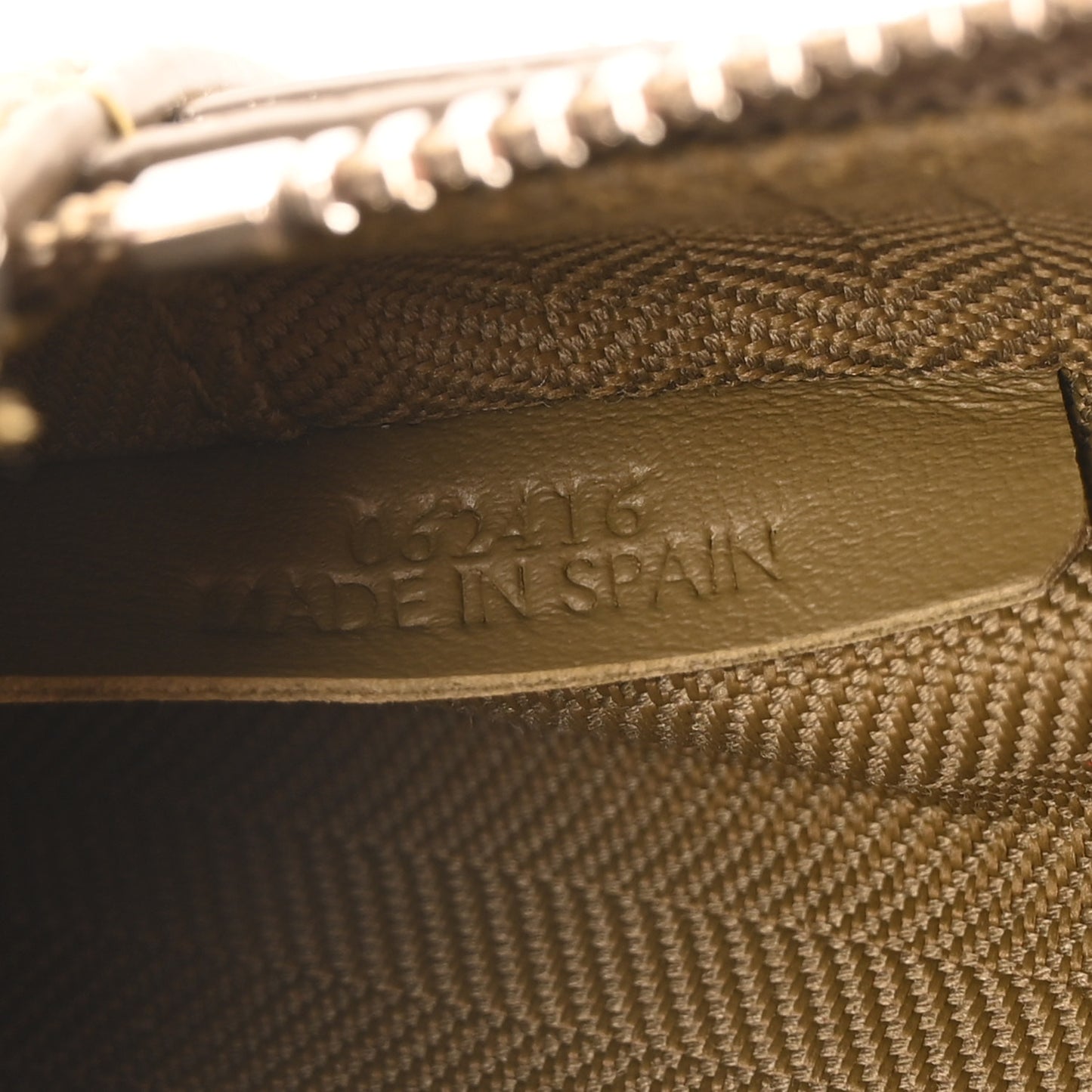 Soft Grained Calfskin Mini Camera Bag Khaki Green