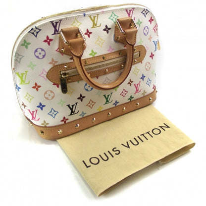 Louis Vuitton Monogram Multicolor Alma White 3 of 9