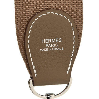 Hermes Taurillon Clemence Evelyne III PM Etoupe 9 of 9