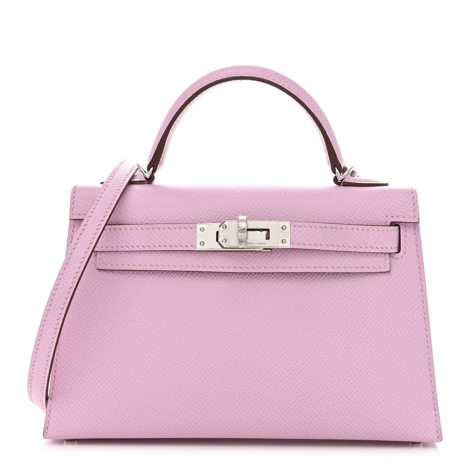 Hermes Epsom Mini Kelly Sellier 20 Mauve Sylvestre 1 of 14