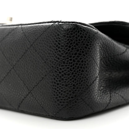 Chanel Caviar Quilted Medium Double Flap Black 10 of 15