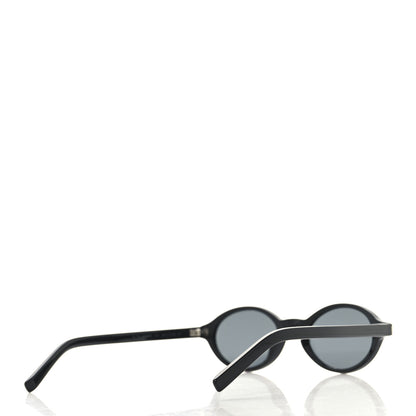 Saint Laurent Acetate Oval Jeanne Sunglasses SL751 Black 4 of 7