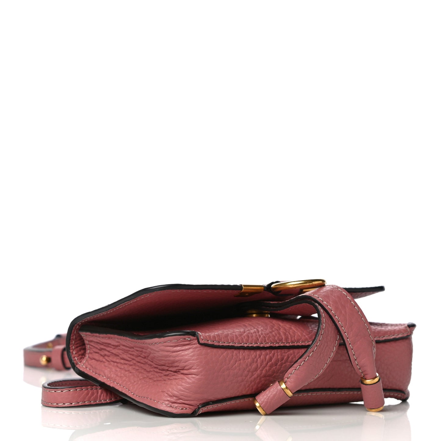 Calfskin Marcie Convertible Belt Bag Rusty Pink