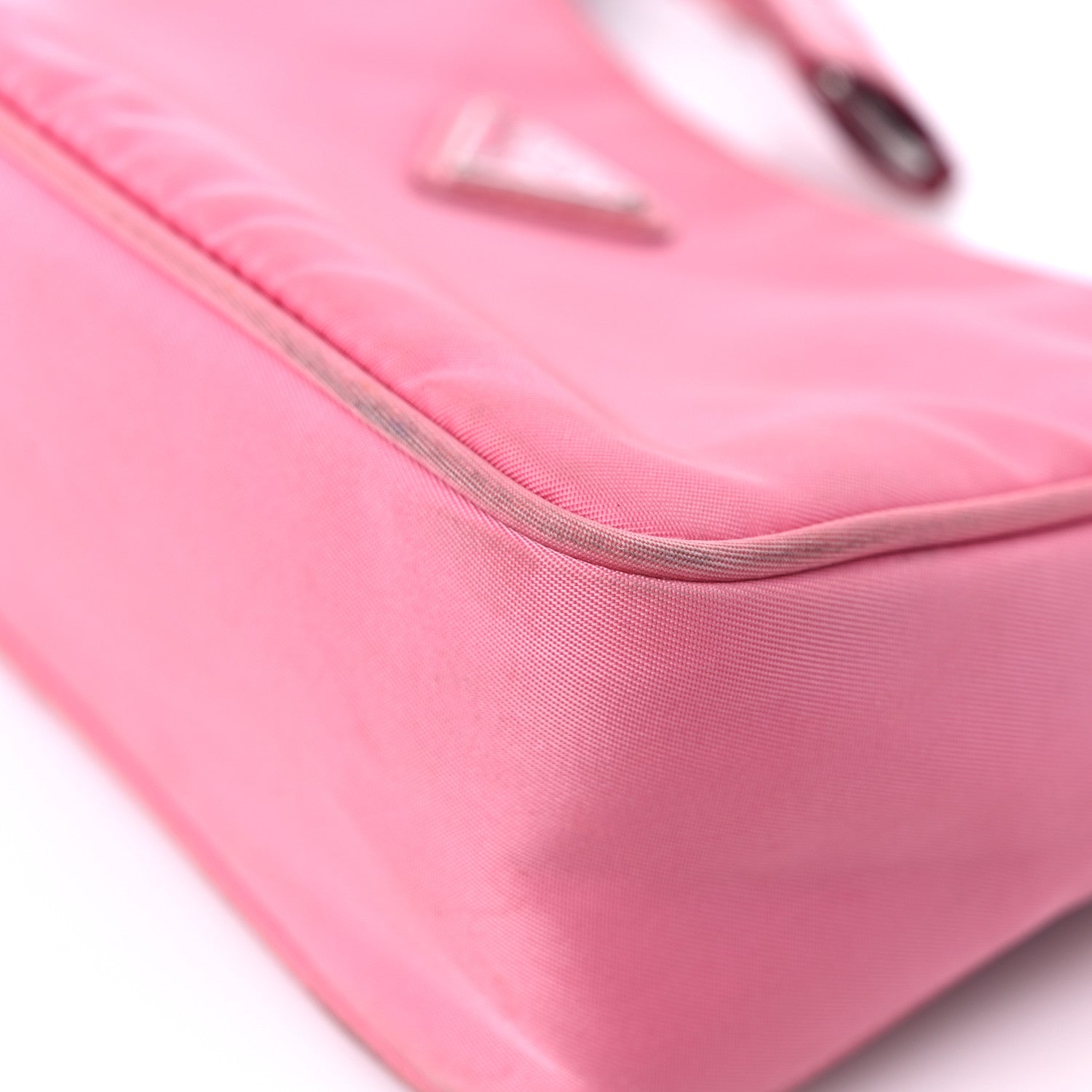 Prada Tessuto Nylon Mini Re-Edition 2000 Bag Begonia 9 of 17