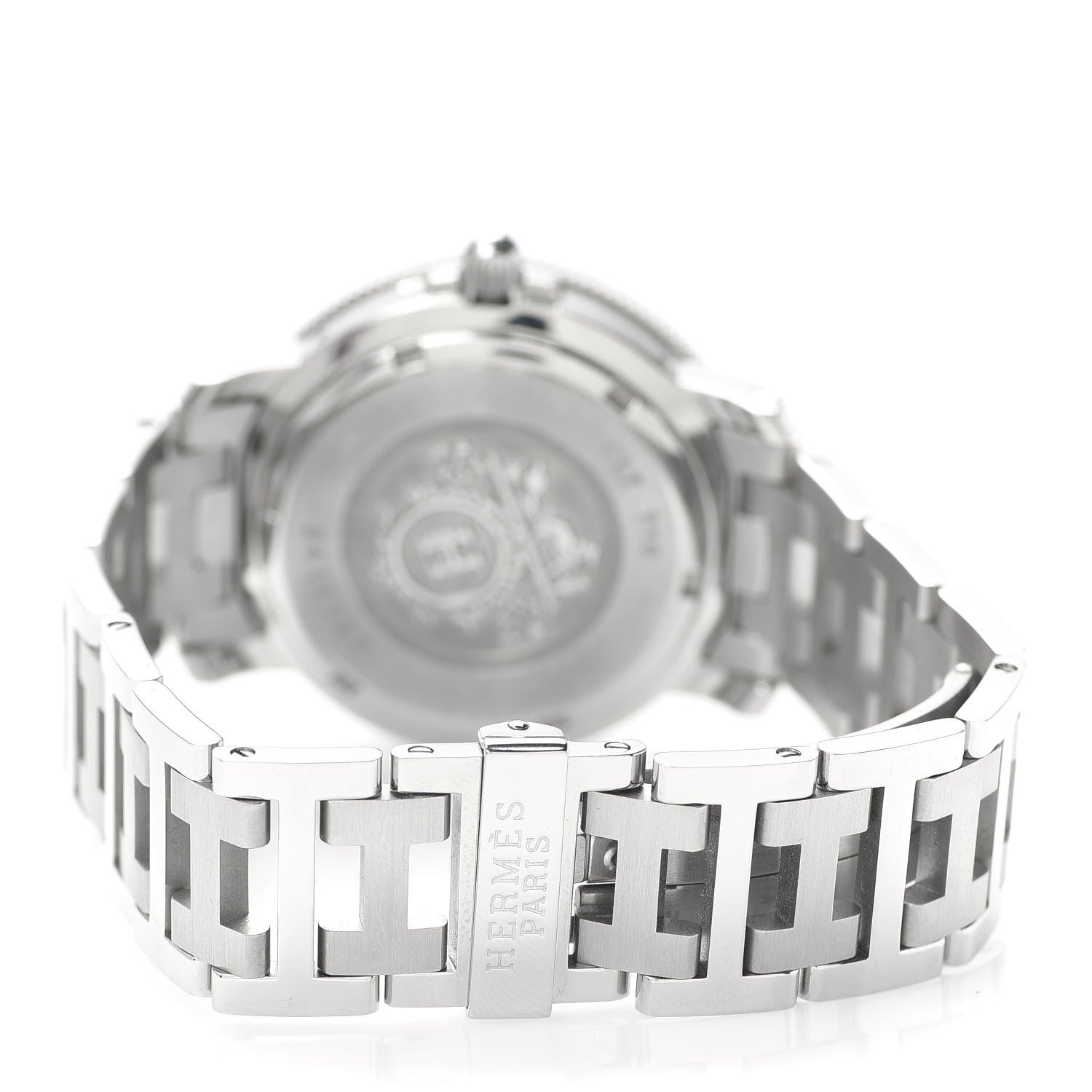 Hermes Stainless Steel 38mm Clipper Diver Quartz Watch White 4 of 6