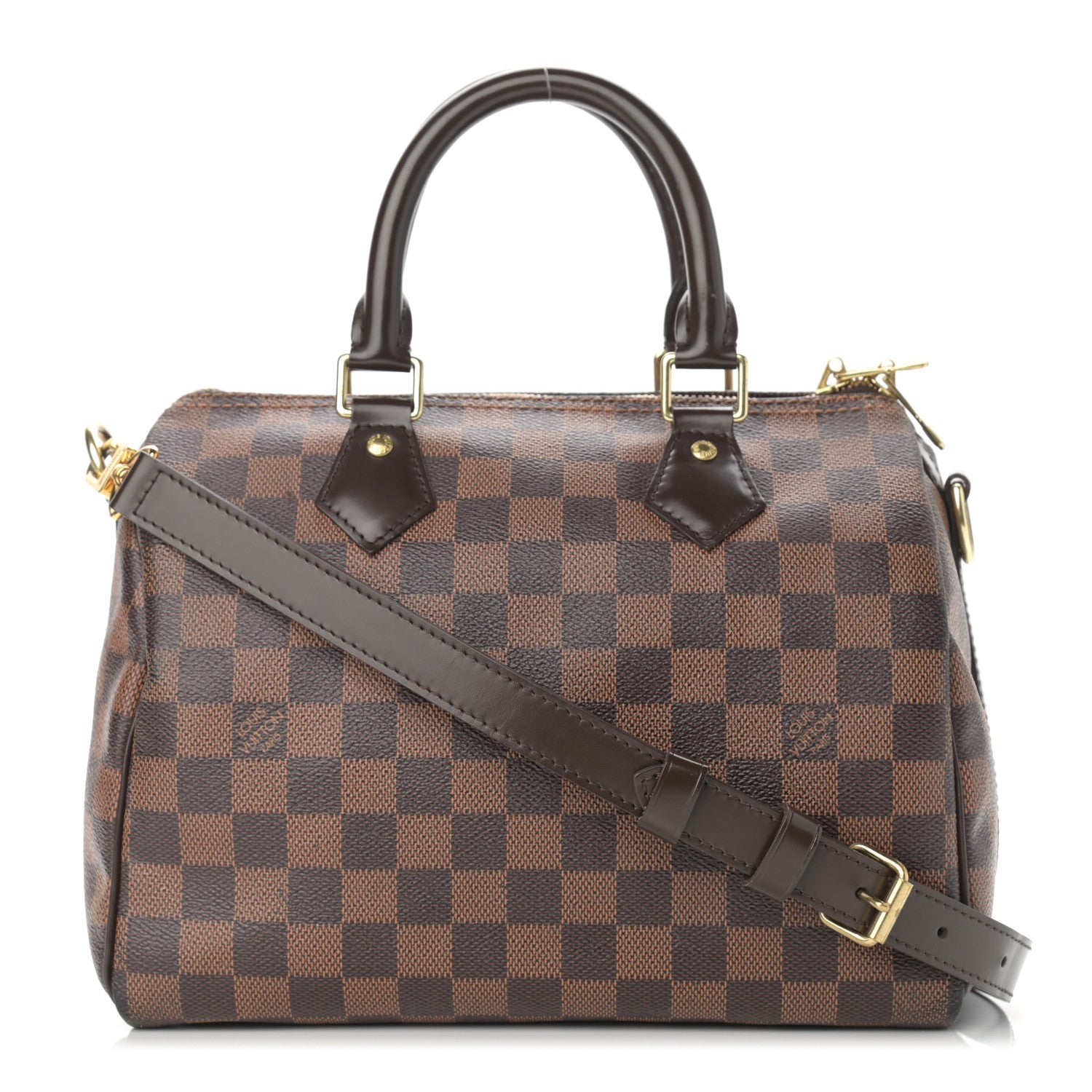 Louis Vuitton Damier Ebene Speedy Bandouliere 25 1 of 15
