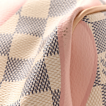 Louis Vuitton Damier Azur Tahitienne Keepall Bandouliere 50 Rose Ballerine 10 of 13