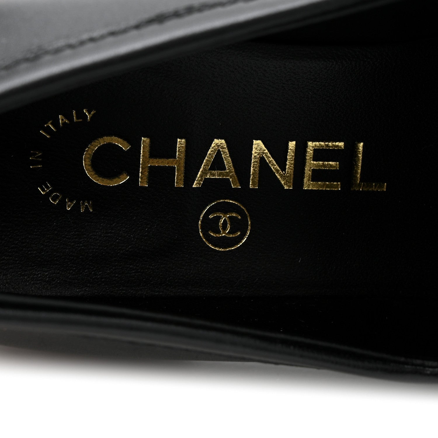 Chanel Lambskin Quilted CC Turnlock Loafers 36 Black 7 of 12