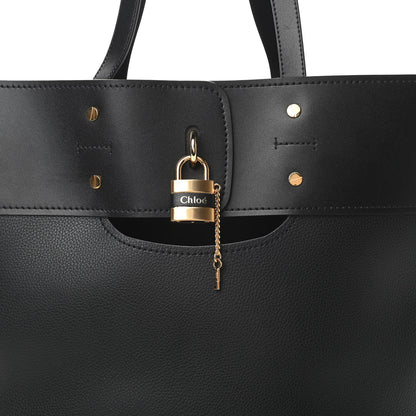 Chloe Smooth Grained Calfskin Medium Aby Tote Black 8 of 10