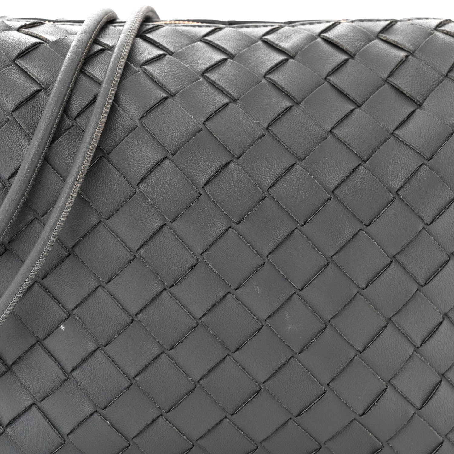 Bottega Veneta Nappa Intrecciato Small Loop Camera Bag Thunder 7 of 12