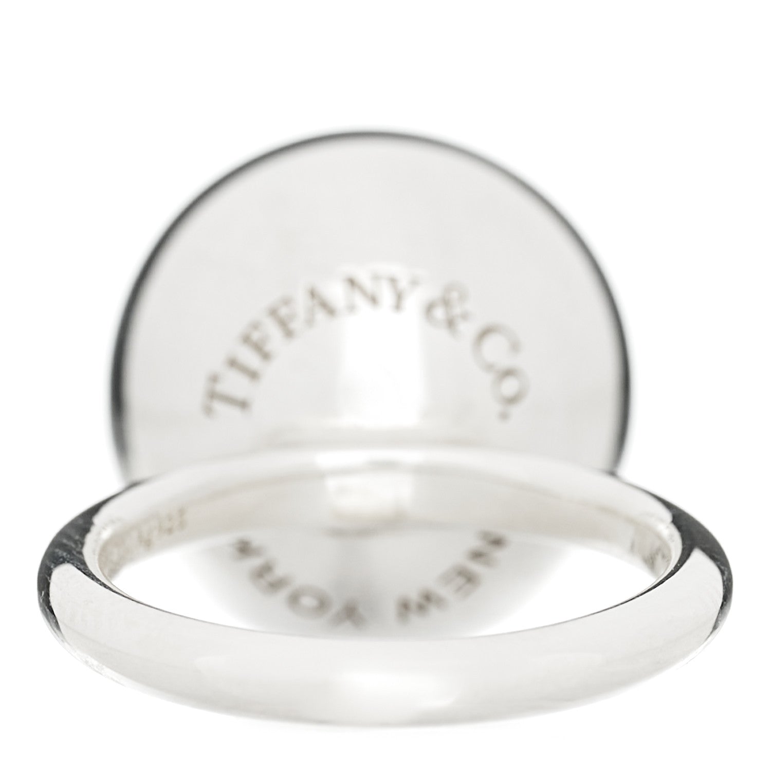 Tiffany Sterling Silver 15.75mm HardWear Ball Ring 49 5 4 of 7