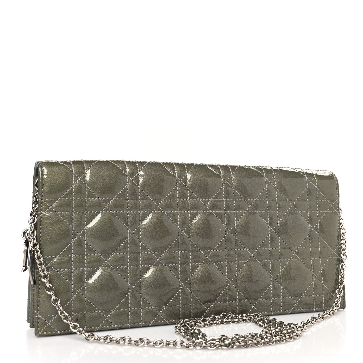 Patent Cannage Rendezvous Chain Wallet Kaki