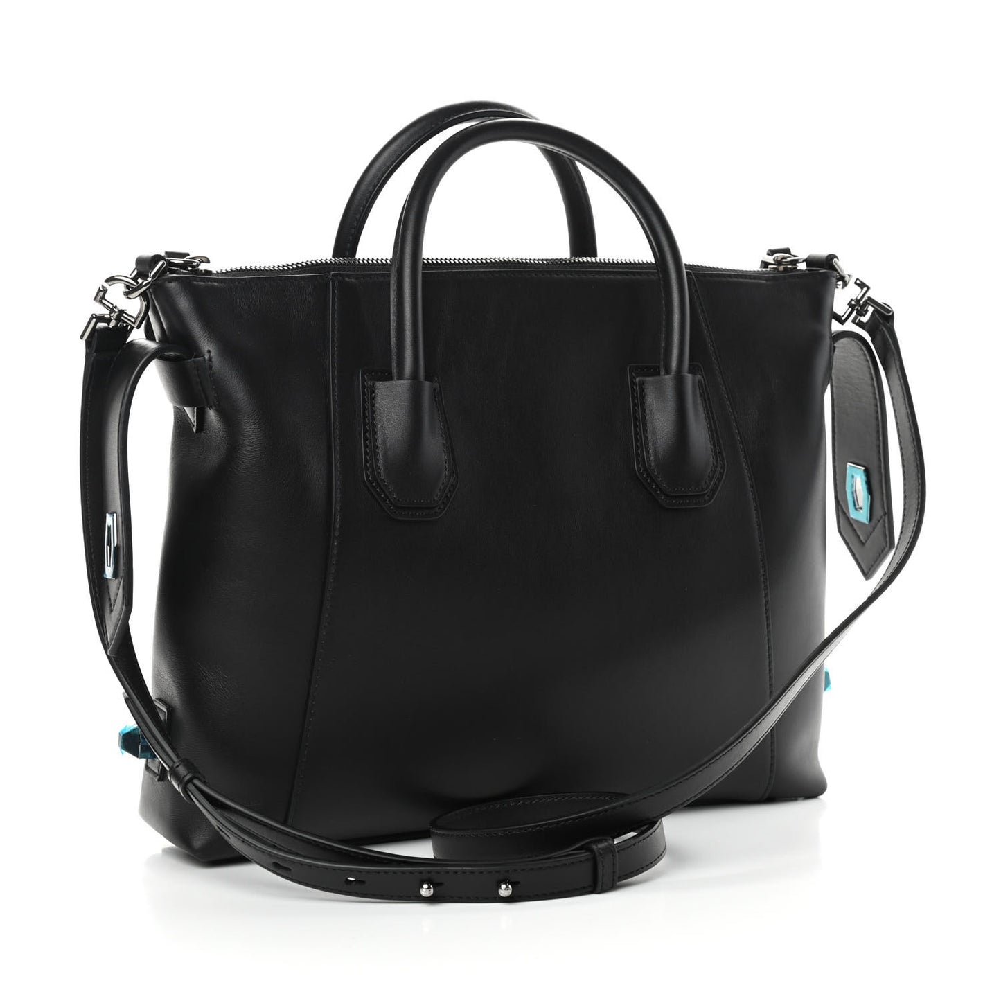 Smooth Calfskin Small Soft Antigona Black